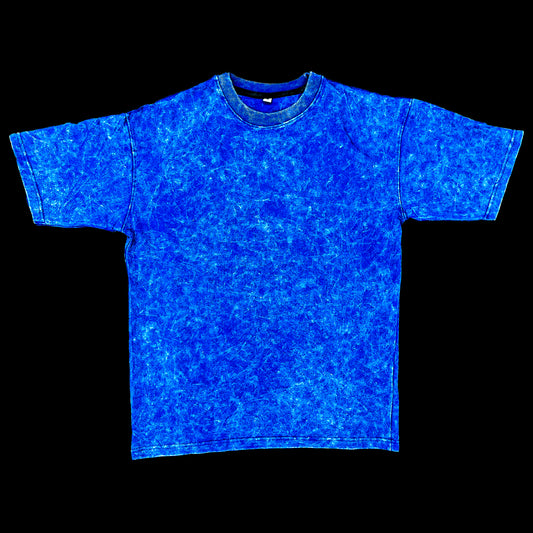 BLUE KS acid washed oversized Blanks(T-shirts)