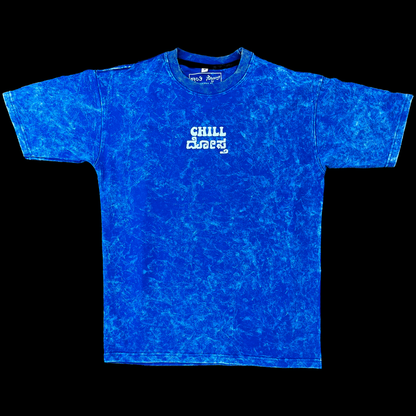 Chill Dosta-acid washed oversized T-shirt